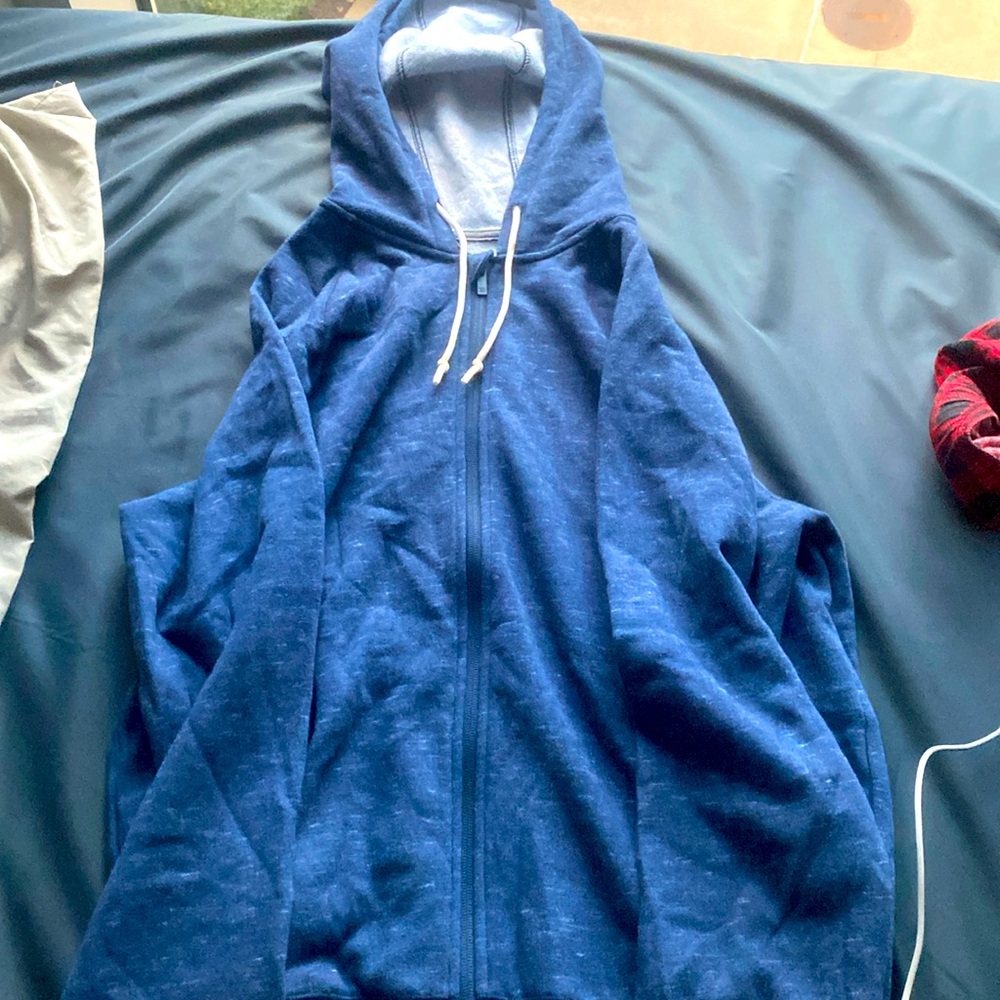 Navy blue hoodie